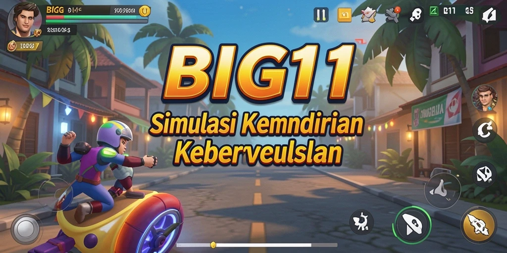 Tangkapan layar gameplay BIG11 menampilkan kreatifitas dan interaksi pengguna.