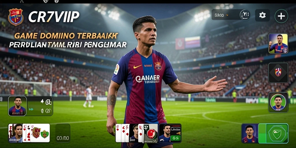 Gameplay menarik dari game Domino CR7VIP yang seru.