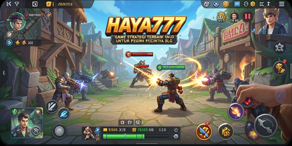 Tangkapan layar gameplay HAYA777 menampilkan aksi strategis yang menarik.