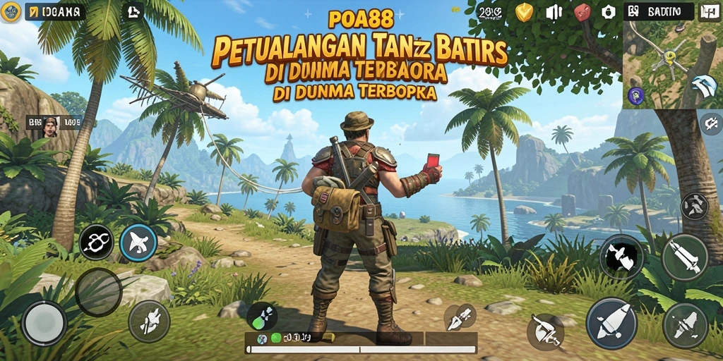 Screenshot POA88 yang menampilkan dunia terbuka yang luas dan menakjubkan.